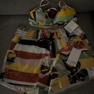 Carve Designs swim top & short
